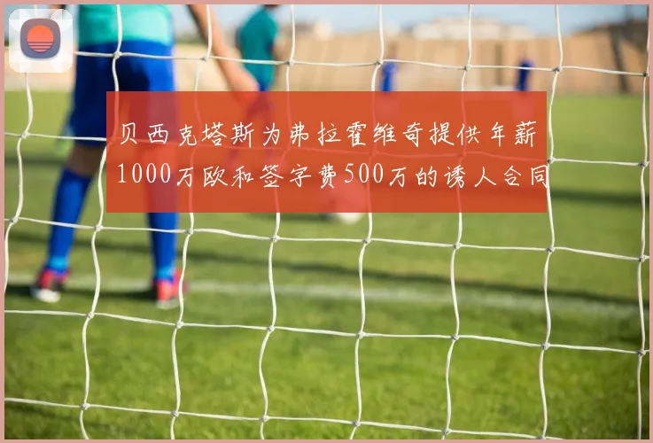 贝西克塔斯为弗拉霍维奇提供年薪1000万欧和签字费500万的诱人合同