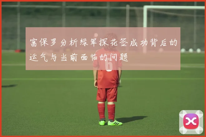 富保罗分析绿军探花签成功背后的运气与当前面临的问题